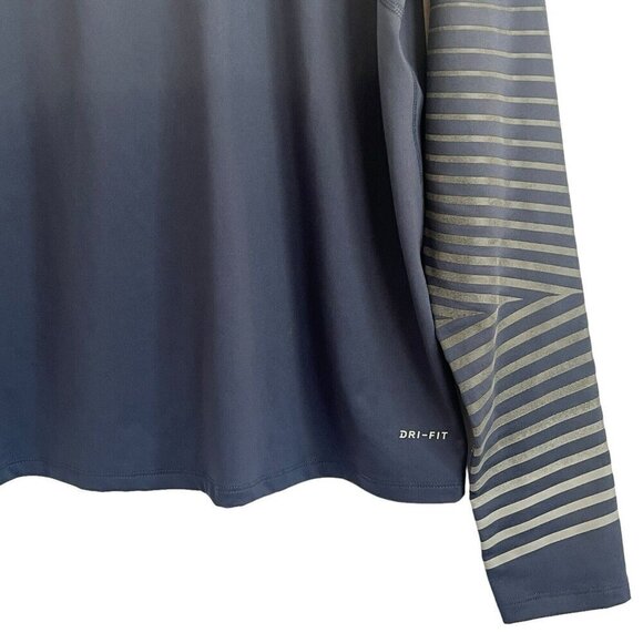 Nike Dri-Fit Women Element Flash Large 1/2 Zip Pullover Running Shirt Reflective - Picture 8 of 11